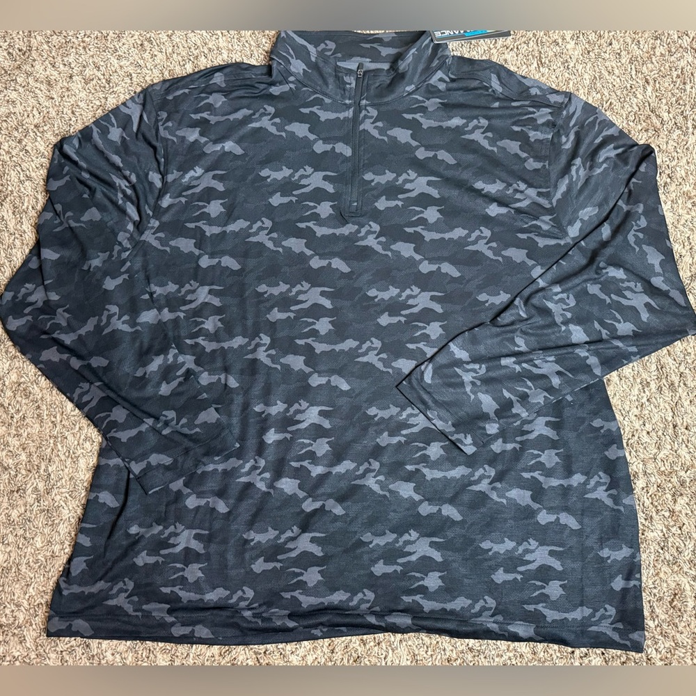 Camouflage Long Sleeve Pullover